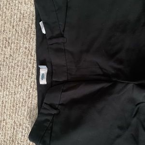 Old Navy black boot cut dress pants